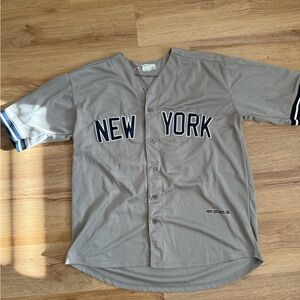 Majestic Aaron Judge New York Yankees Gray Men's Jersey